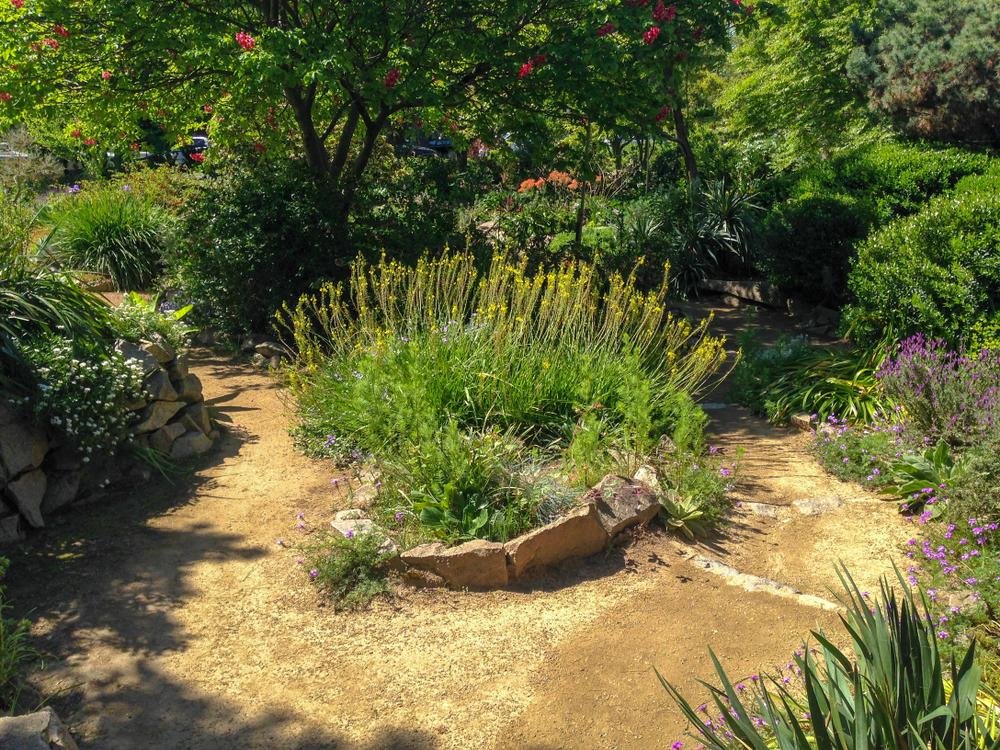 A,Path,Meanders,Through,The,Historic,Wpa,Rock,Garden,At